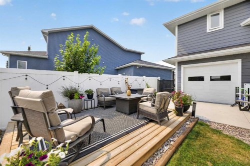 13 Keown Close, Olds, AB - Outdoor With Deck Patio Veranda With Exterior