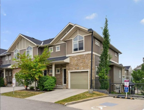558 Evanston Manor Nw, Calgary, AB - Outdoor With Facade