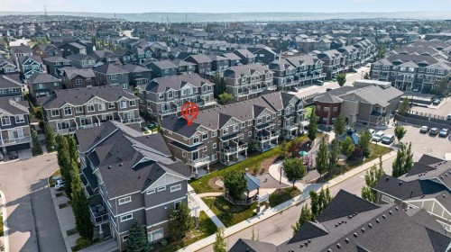558 Evanston Manor Nw, Calgary, AB - Outdoor With View