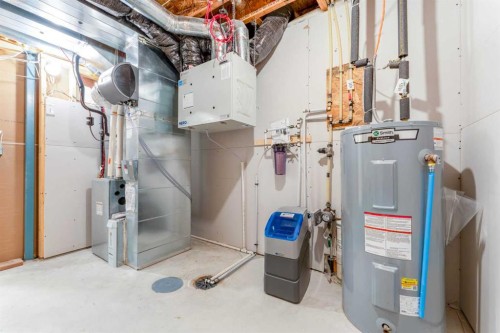 105 Highview Gate Se, Airdrie, AB - Indoor Photo Showing Basement