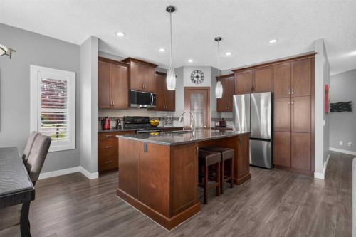 234 Pantego Way Nw, Calgary, AB - Indoor Photo Showing Kitchen With Stainless Steel Kitchen With Upgraded Kitchen