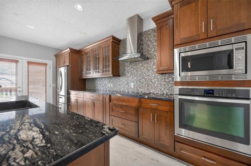168 Covepark Rise Ne, Calgary, AB - Indoor Photo Showing Kitchen With Stainless Steel Kitchen