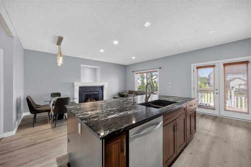 168 Covepark Rise Ne, Calgary, AB - Indoor Photo Showing Kitchen With Double Sink
