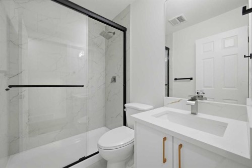 176 Taracove Estate Drive Ne, Calgary, AB - Indoor Photo Showing Bathroom