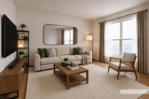 102-1835 10 Avenue Se, Calgary, AB - Indoor Photo Showing Living Room