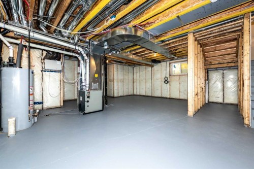 500 Rivercrest View, Cochrane, AB - Indoor Photo Showing Basement