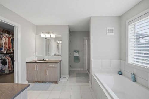 52 Sunrise Way, Cochrane, AB - Indoor Photo Showing Bathroom