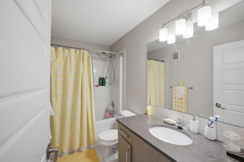 52 Sunrise Way, Cochrane, AB - Indoor Photo Showing Bathroom
