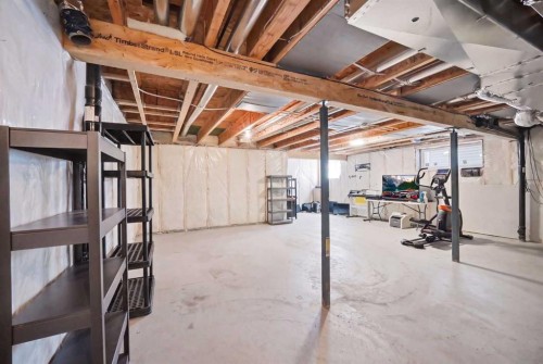 52 Sunrise Way, Cochrane, AB - Indoor Photo Showing Basement