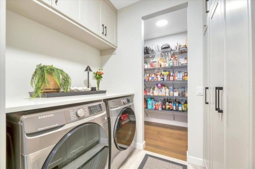 648 Shawnee Terrace Sw, Calgary, AB - Indoor Photo Showing Laundry Room