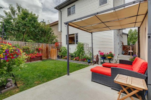 1857 New Brighton Drive Se, Calgary, AB - Outdoor With Deck Patio Veranda With Exterior