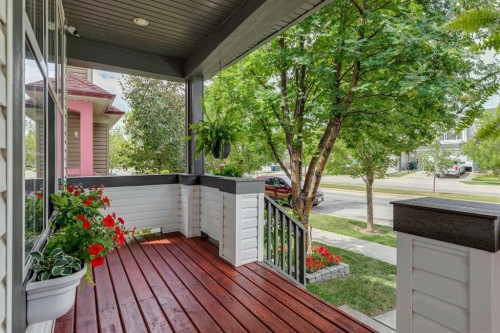 1857 New Brighton Drive Se, Calgary, AB - Outdoor With Deck Patio Veranda With Exterior