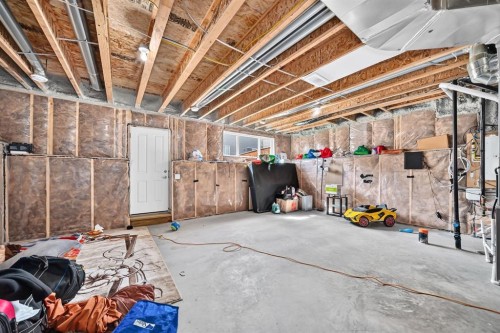122 Cityside Way Ne, Calgary, AB - Indoor Photo Showing Basement