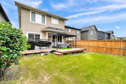 154 Buckskin Way, Cochrane, AB - Outdoor With Deck Patio Veranda