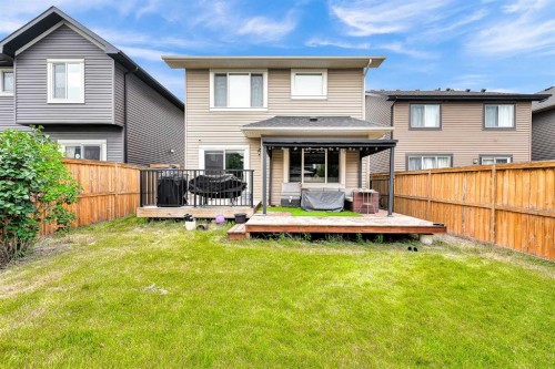154 Buckskin Way, Cochrane, AB - Outdoor With Deck Patio Veranda