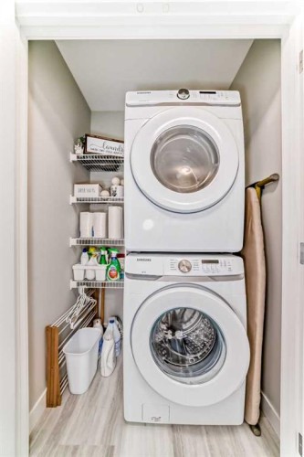116 Precedence Way, Cochrane, AB - Indoor Photo Showing Laundry Room