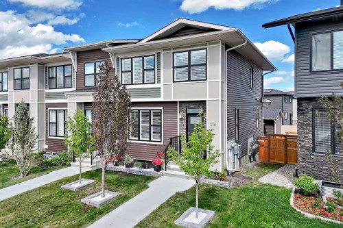 116 Precedence Way, Cochrane, AB - Outdoor With Facade