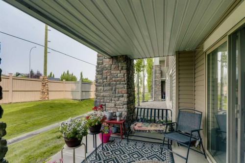 116-428 Chaparral Ravine View Se, Calgary, AB - Outdoor With Deck Patio Veranda With Exterior