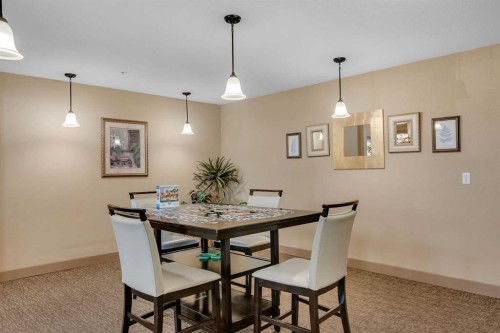 116-428 Chaparral Ravine View Se, Calgary, AB - Indoor Photo Showing Dining Room