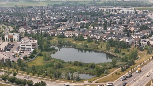 116-428 Chaparral Ravine View Se, Calgary, AB - Outdoor With Body Of Water With View