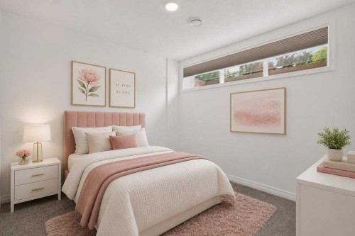 358 Marina Cove Se, Calgary, AB - Indoor Photo Showing Bedroom