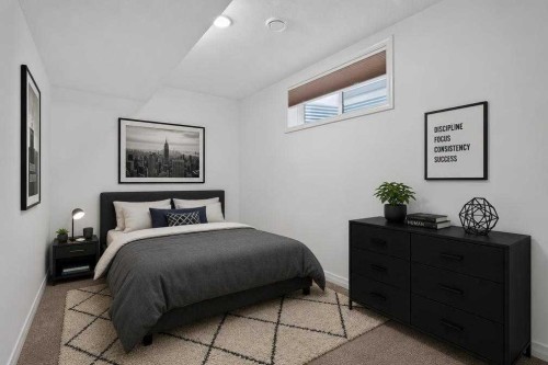358 Marina Cove Se, Calgary, AB - Indoor Photo Showing Bedroom