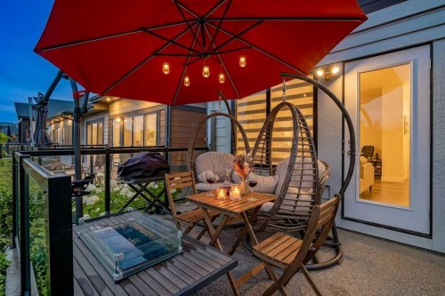 358 Marina Cove Se, Calgary, AB - Outdoor With Deck Patio Veranda With Exterior