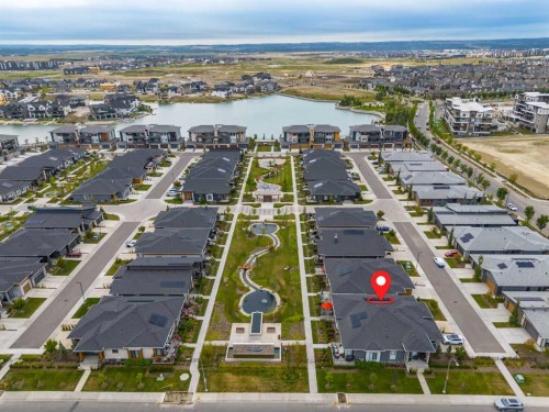 358 Marina Cove Se, Calgary, AB - Outdoor With Body Of Water With View