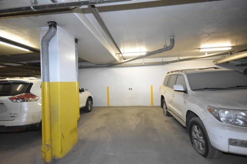 14605 Shawnee Gate Sw, Calgary, AB - Indoor Photo Showing Garage