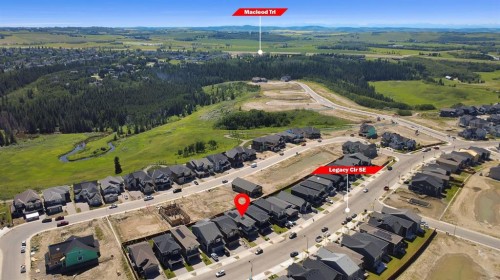 423 Legacy Circle Se, Calgary, AB - Outdoor With View