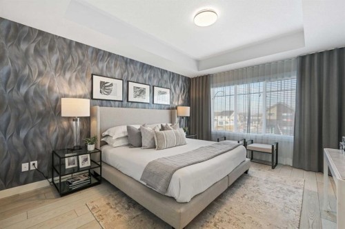 9941 Huxbury Drive Ne, Calgary, AB - Indoor Photo Showing Bedroom