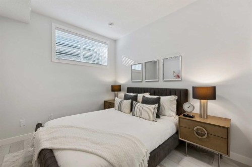 9941 Huxbury Drive Ne, Calgary, AB - Indoor Photo Showing Bedroom