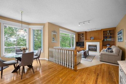 207 Hamptons Drive Nw, Calgary, AB - Indoor With Fireplace