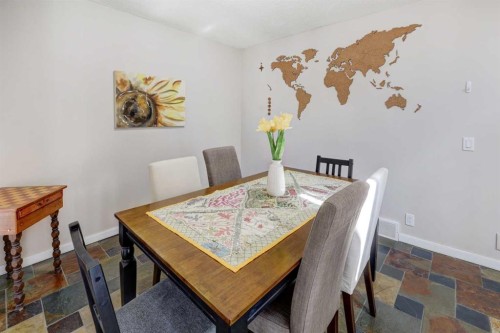 738 Queenston Terrace Se, Calgary, AB - Indoor Photo Showing Dining Room