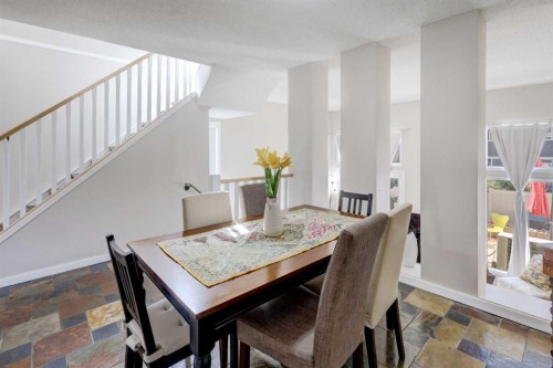 738 Queenston Terrace Se, Calgary, AB - Indoor Photo Showing Dining Room