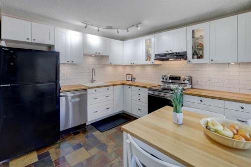 738 Queenston Terrace Se, Calgary, AB - Indoor Photo Showing Kitchen With Upgraded Kitchen