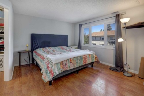 738 Queenston Terrace Se, Calgary, AB - Indoor Photo Showing Bedroom