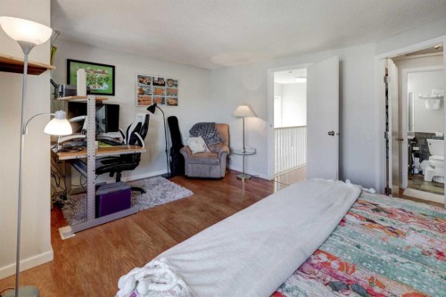 738 Queenston Terrace Se, Calgary, AB - Indoor Photo Showing Bedroom