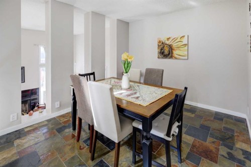 738 Queenston Terrace Se, Calgary, AB - Indoor Photo Showing Dining Room