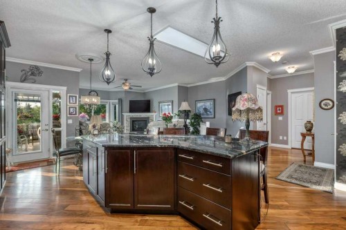 61 River Heights View, Cochrane, AB - Indoor Photo Showing Kitchen