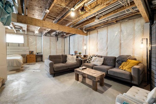 4 Mill Road, Cochrane, AB - Indoor Photo Showing Basement