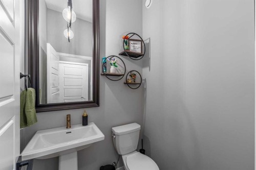 250 Belmont Heath Sw, Calgary, AB - Indoor Photo Showing Bathroom