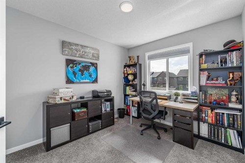 250 Belmont Heath Sw, Calgary, AB - Indoor Photo Showing Office