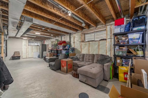 250 Belmont Heath Sw, Calgary, AB - Indoor Photo Showing Basement