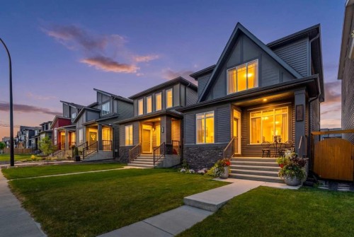 250 Belmont Heath Sw, Calgary, AB - Outdoor With Deck Patio Veranda With Facade