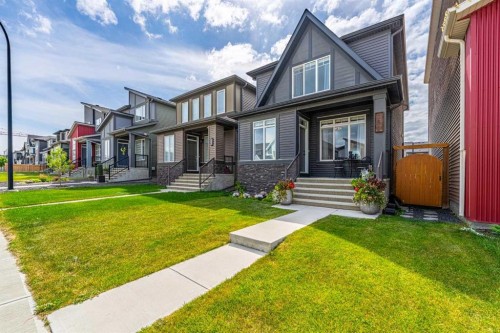 250 Belmont Heath Sw, Calgary, AB - Outdoor With Facade