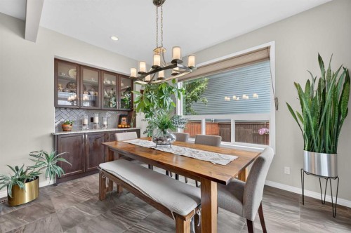 131 Cranarch Crescent Se, Calgary, AB - Indoor Photo Showing Dining Room