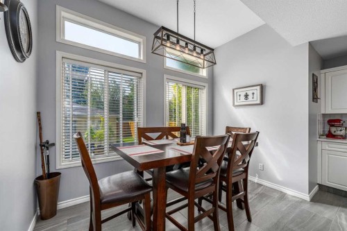 176 Chaparral Ridge Circle Se, Calgary, AB - Indoor Photo Showing Dining Room