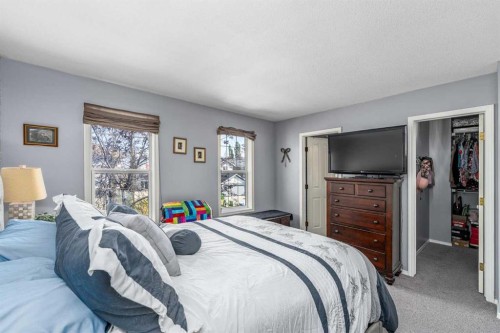 176 Chaparral Ridge Circle Se, Calgary, AB - Indoor Photo Showing Bedroom