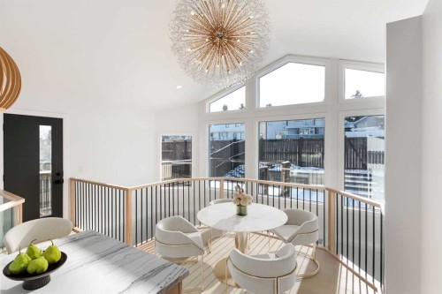 58 Edgevalley Close Nw, Calgary, AB - Indoor Photo Showing Dining Room